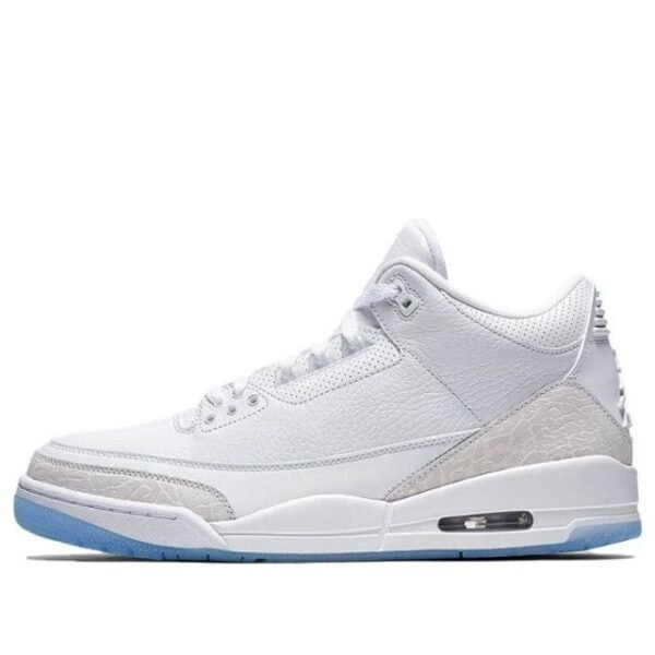 Jordan 3 Retro ‘Pure Money’ White/Metallic Silver 136064-103