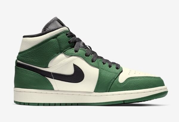 Jordan 1 Retro Mid PineGreen (GS)