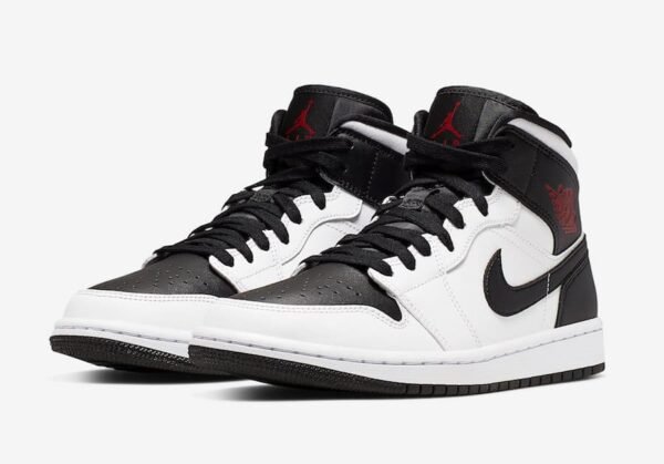 Jordan 1 Retro Mid Reverse Black Toe (W)