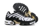 Air Max TN Plus White Black Metallic Gold