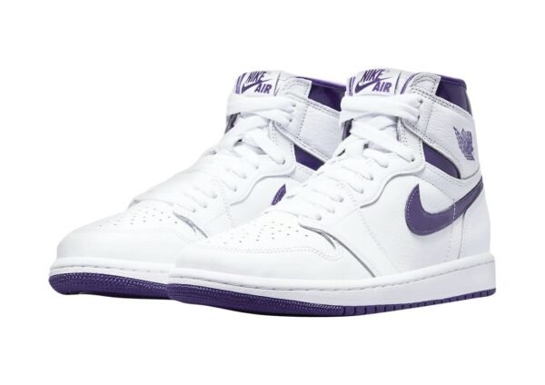 Jordan 1 Retro High OG White Court Purple