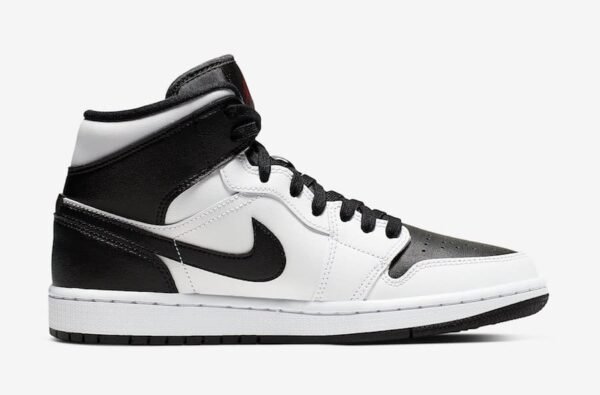 Jordan 1 Retro Mid Reverse Black Toe (W)