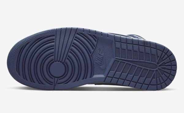 Jordan 1 Mid Mixes Navy and Green