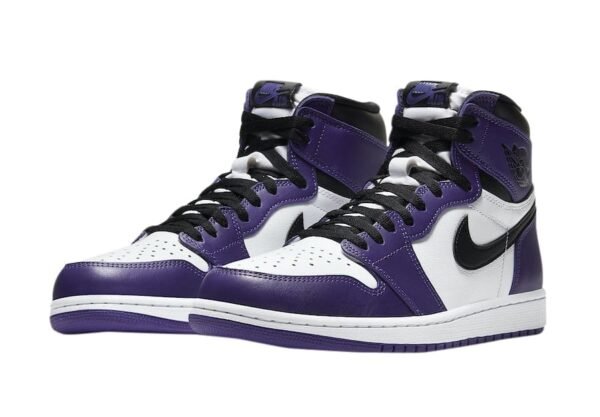 Jordan 1 Retro High OG White Court Purple