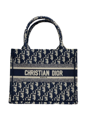 Christian Dior Small Dior Book Tote Blue, For Women, Women’s Handbags 26.5cm/10.5in CD M1265ZRIW_M928
