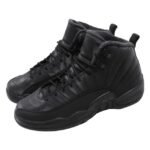 Jordan 12 GS Winterized Black