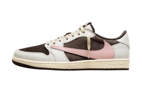 Travis Scott x Air Jordan 1 Low OG “Dark Pony/Pink Oxford“