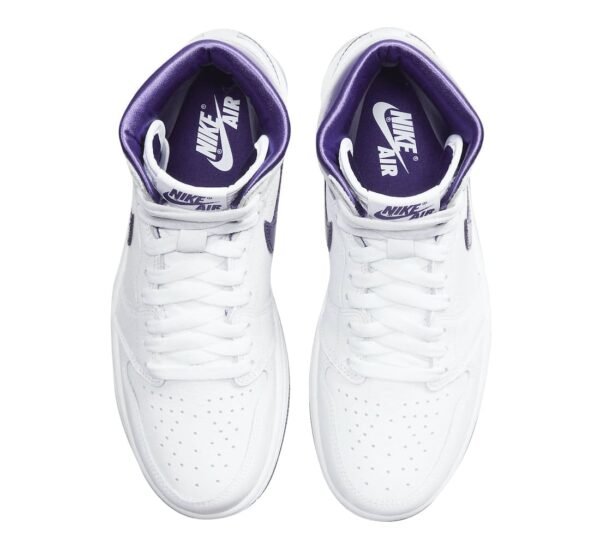 Jordan 1 Retro High OG White Court Purple