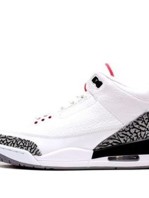 Jordan 3 Retro GS ‘White Cement’ 2011 White/Fire Red-Cement Grey-Blk 398614-105