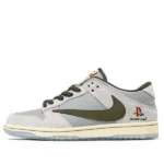 Nike x Travis Scott x PlayStation Dunk Low ‘Grey White’