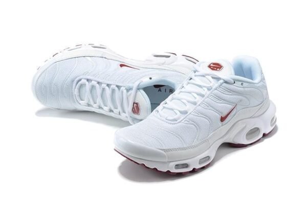 Air Max TN Plus White Maroon Heiress