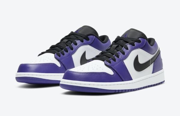 Jordan 1 Low Court Purple