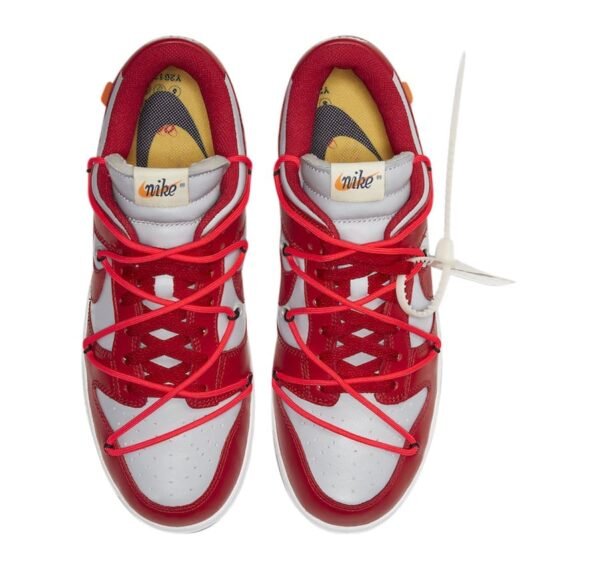 Off-White x Nike Dunk Low University Red