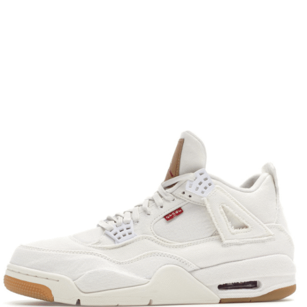 Jordan 4 Retro Levi`s White