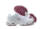Air Max TN Plus White Maroon Heiress