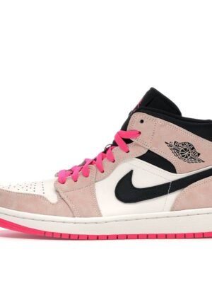 Jordan 1 Mid SE Crimson Tint Hyper Pink