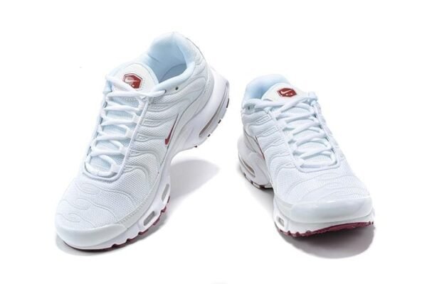 Air Max TN Plus White Maroon Heiress