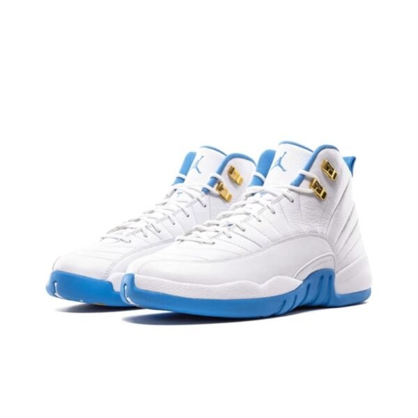 Jordan 12 Retro ‘UNC’ White/University Blue-Metallic Silver 308243-142