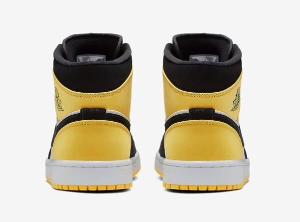 Jordan 1 Mid Yellow Toe Black