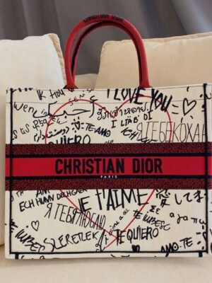 ‘I Love You’ Book Tote  – large