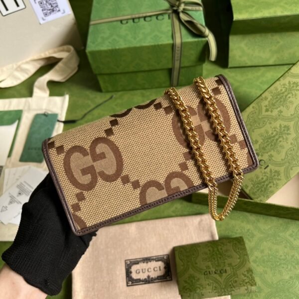 Gucci Horsebit 1955 wallet with chain