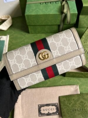 Ophidia GG continental wallet