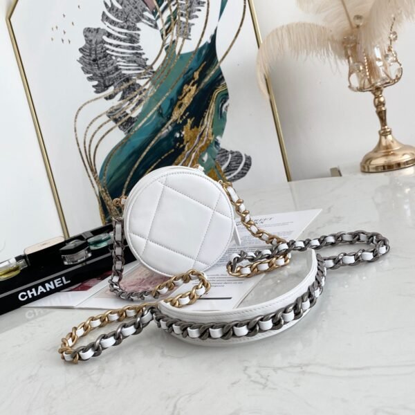 CHANEL 19 CLUTCH WITH CHAIN