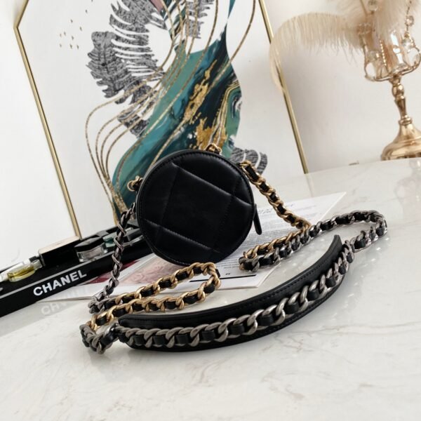 CHANEL 19 CLUTCH WITH CHAIN