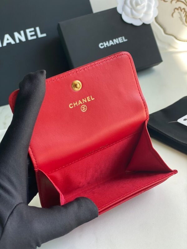 CHANEL 19 FLAP CARD HOLDER