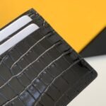 CASSANDRE MATELASSÉ CARD CASE IN GRAIN DE POUDRE EMBOSSED LEATHER