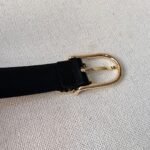 Chanel casual style leather logo belts