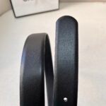Chanel casual style leather logo belts