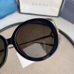 ROUND-FRAME INTERLOCKING G SUNGLASSES