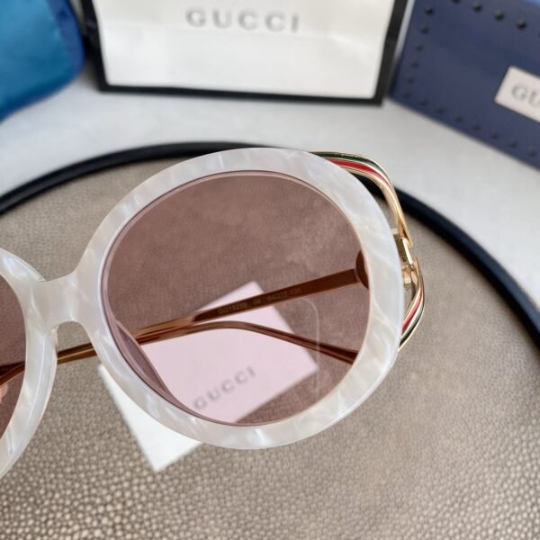 ROUND-FRAME INTERLOCKING G SUNGLASSES