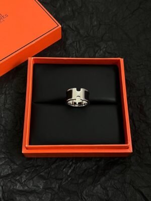 Hermes Reversible Leather Strap Ring