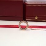 Cartier Love Rose Gold Diamonds Necklace