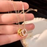 Cartier 6 diamonds Love Necklace