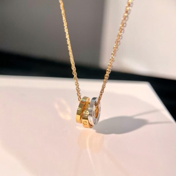 Cartier 6 diamonds Love Necklace
