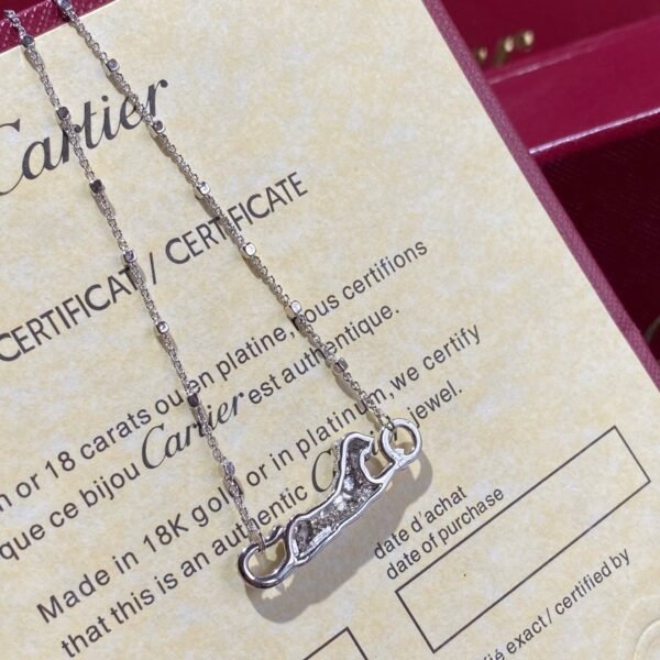 Jual Cartier Full Diamond Leopard Necklace