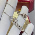 Jual Cartier Full Diamond Leopard Necklace