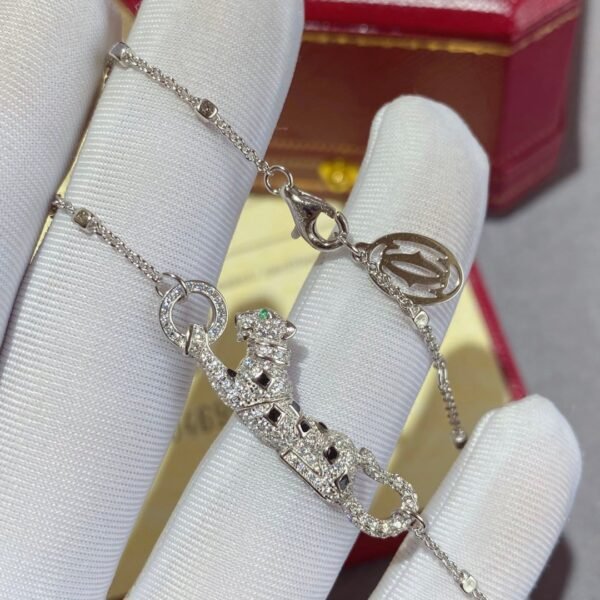 Jual Cartier Full Diamond Leopard Necklace