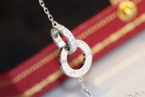 Cartier Love Diamond-Paved Necklace