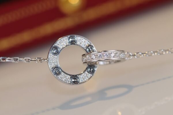 Cartier Love Diamond-Paved Necklace