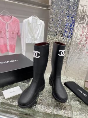 Chanel Rain Boots