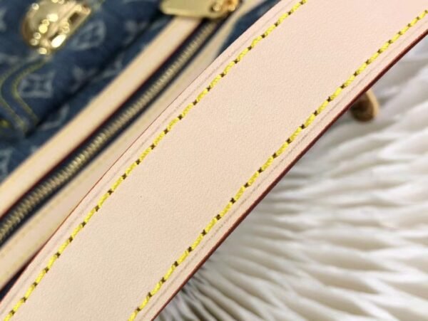 Louis Vuitton Monogram Denim Baggy PM Blue