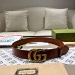 GUCCI GG Marmont Thick Belt