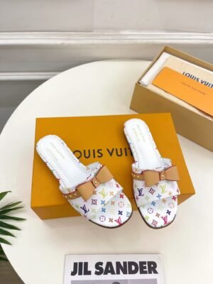 Louis Vuitton x Takashi Murakami Women’s Designer Slippers