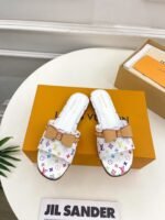 Louis Vuitton x Takashi Murakami Women’s Designer Slippers