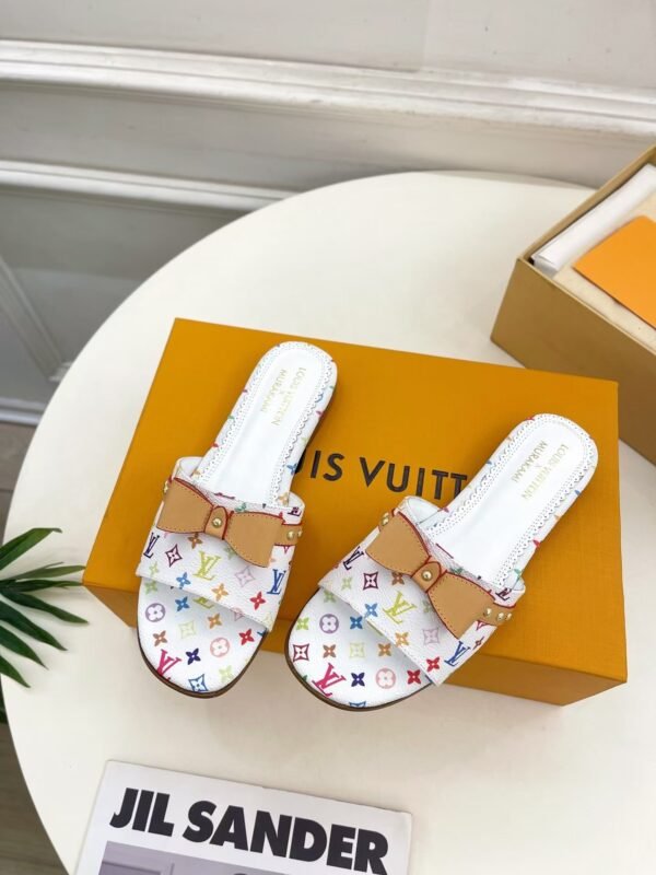 Louis Vuitton x Takashi Murakami Women’s Designer Slippers