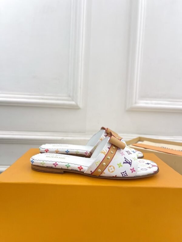 Louis Vuitton x Takashi Murakami Women’s Designer Slippers